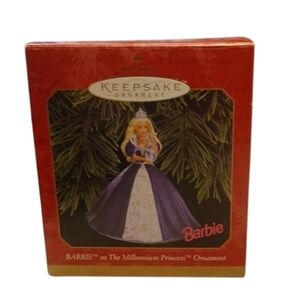 The Millennium Princess" 1999 Halmark Keepsake Barbie Ornament